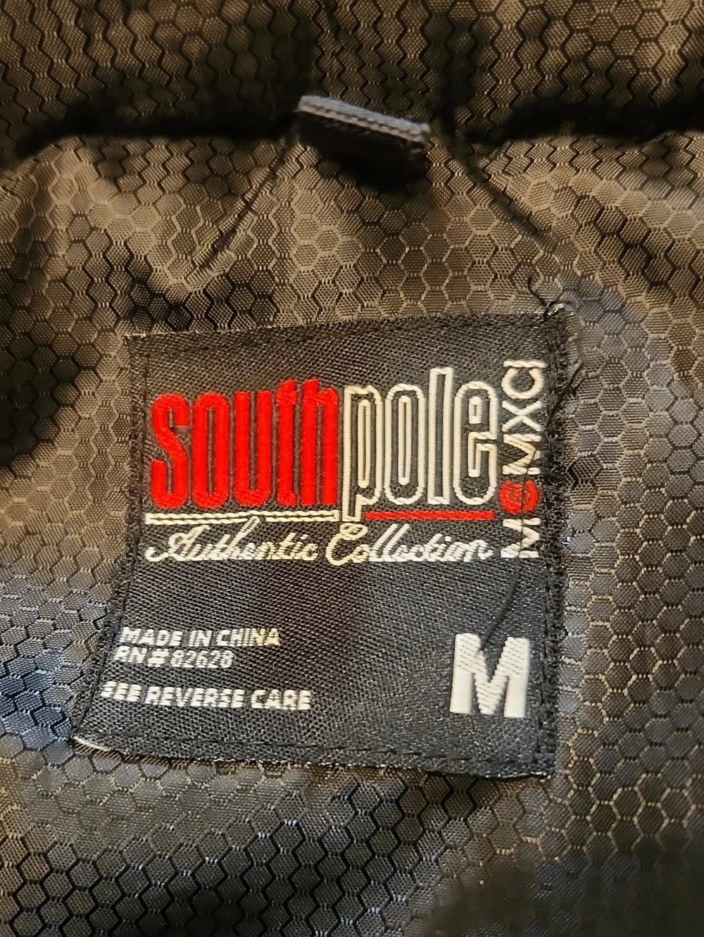 South Pole Mens Black Puffer Jacket - Insulated Winter Coat